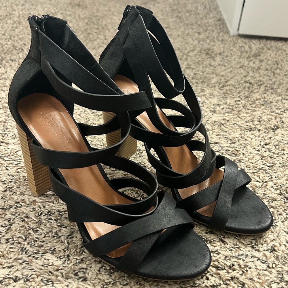 Black heels